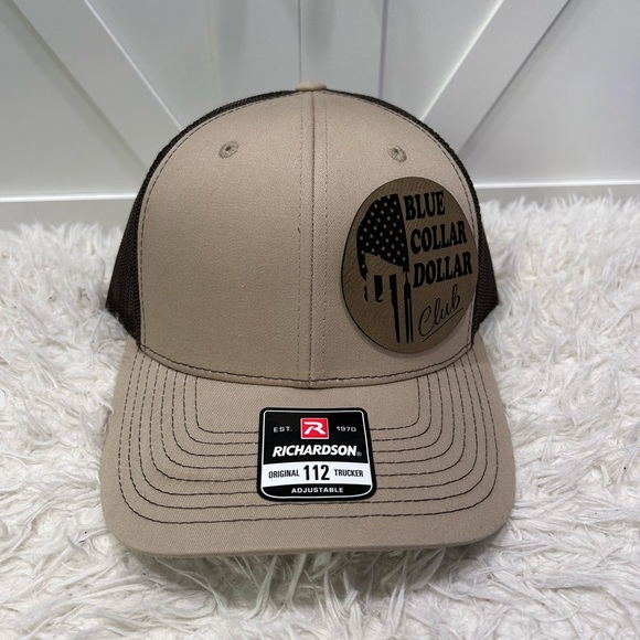 Blue collar dollar club. Trucker Richardson 112 hat. - Picture 2 of 2